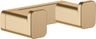 Hansgrohe AddStoris Dvojitý háčik, brúsený bronz, 41755140