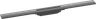 Hansgrohe RainDrain Flex Sprchový žľab 80 cm, kartáčovaný čierny chróm 56044340