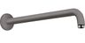 Hansgrohe Sprchové rameno 38,9 cm, brúsený čierny chróm 27413340