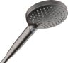 Hansgrohe Ručná sprcha Raindance Select S 3jet, kartáčovaný čierny chróm 26014340