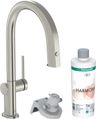 Hansgrohe Aqittura Dřezová baterie s výsuvnou koncovkou a filtrací, nerez 76801800