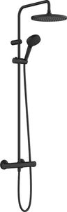 Hansgrohe Sprchový systém Vernis Blend Showerpipe 240, s termostatom, 2 trysky, matná čierna 26426670
