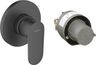 Hansgrohe Vernis Blend Sprchová batéria pod omietku, s telom, matná čierna 71663670