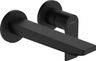 Hansgrohe Rebris E Podomietková umývadlová batéria, výtok 20,5 cm, čierna matná 72568670