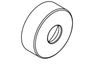 Hansgrohe Rozeta 6,8 cm, čierna podložka 96467670