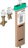 Hansgrohe Základné teleso pre trojotvorovú batériu na okraji vane 13481180