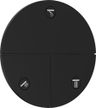 Hansgrohe Trojcestný skrytý ventil ShowerSelect Comfort S, matná čierna 15558670