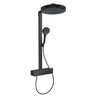 Hansgrohe Sprchový systém Rainfinity s termostatickou batériou ShowerTablet, matná čierna 26853670