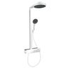 Hansgrohe Sprchový systém Rainfinity EcoSmart s termostatickou batériou ShowerTablet, matná biela 28742700