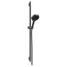 Hansgrohe Rainfinity 3jet EcoSmart sprchový set s tyčou 90 cm, brúsený čierny chróm 28744340