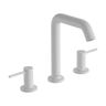Hansgrohe Tecturis S Trojotvorová umývadlová batéria s výtokom click-clack, matná biela 73330700