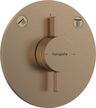 Hansgrohe DuoTurn S Podomietková batéria dvojcestná, kartáčovaný bronz 75418140