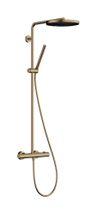 Hansgrohe Pulsify S Termostatický sprchový systém, kartáčovaný bronz 24222140
