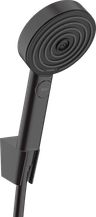 Hansgrohe Pulsify Select S Vaňový set EcoSmart 10,5 cm 3jet s hadicou, čierna matná 24305670