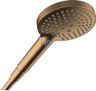 Hansgrohe Raindance Select S Ruční sprcha 3jet, EcoSmart, kartáčovaný bronz 26515140