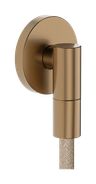 Hansgrohe FixFit Fine S Podomietkový vývod hadice, kartáčovaný bronz 28882140