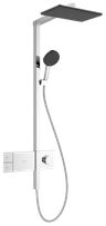Hansgrohe Raindance Alive Q Sprchový systém s termostatickou batériou, EcoSmart, chróm 24581000