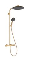 Hansgrohe Raindance Alive S Puro Sprchový systém s termostatom, kartáčovaný bronz 24592140