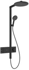 Hansgrohe Raindance Alive S Showerpipe Sprchová súprava s termostatom, 2 jet, matná čierna 24595670
