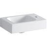 Geberit iCon Umývátko 38x28 cm, KeraTect, otvor vpravo, 124736600