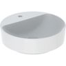 Geberit VariForm Okrúhle umývadlo 45 cm bez prepadu, biele 500.770.01.2