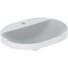 Geberit VariForm Zapustené umývadlo 60 x 45 cm bez prepadu, biele 500.734.01.2