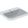 Geberit VariForm Zápustné umývadlo 55 x 45 cm s prepadom, biele 500.740.01.2