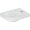 Geberit iCon Light Umývátko otvor pro baterii vpravo, KeraTect, 38 cm, 501.830.00.2