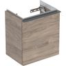 Geberit iCon Skrinka pod umývadlo 37 x 41,5 cm, orech hickory, úchytka matná lava 502.300.JR.1