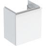 Geberit iCon Skrinka pod umývadlo 37 x 41,5 cm, biela lesklá, úchytka chróm lesklá 502.301.01.2