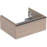 Geberit iCon Skrinka pod umývadlo 118,4 x 24,7 cm, dub, úchytka láva matná 502.313.JH.1