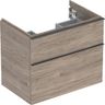 Geberit iCon Skrinka pod umývadlo 74 x 61,5 cm, orech hickory, rukoväť láva matná 502.304.JR.1 S