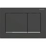 Geberit Omega30 Ovládacie tlačidlo, čierny mat/chróm 115.080.14.1
