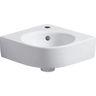Geberit Selnova Compact Rohové umývadlo 45x39,5 cm, biele 501.519.00.7
