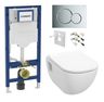 Geberit Set modulu do sadrokartónu,  WC Diana New a tlačidlá, chróm KBE011