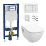 Geberit Set modulu do sadrokartónu,  WC Diana New a tlačidlá, biela KBE017