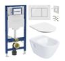 Geberit Set modulu do sadrokartónu, WC Urban a tlačidlá, biela KBE053