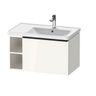 Duravit D-Neo Skrinka pod umývadlo 78,4 cm, pravá, vysoký lesk DE425702222