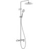 Duravit Wave Sprchový systém s batériou, 3 prúdy, chróm WA4280007010