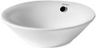 Duravit Starck 1 Umývadlová misa, 53 cm, s prepadom, WonderGliss, biele 04085300001