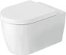 Duravit ME by Starck Závěsné WC, Rimless, WonderGliss, biela/matná biela 25290926001