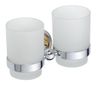 Bemeta Retro dvojitý držiak na kefky na sklo 144210028