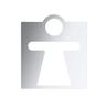Bemeta Icon-WC dámske, lesk 111022042