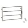 Bemeta Laderra Mini 704151081 Elektrický sušiak na uteráky 56x37 cm, nerezový lesk
