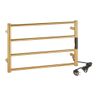 Bemeta Laderra Mini 704153085 Elektrický sušiak, 56x37 cm, zlatá matná