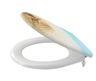 Alcadrain Univerzálne Záchodová doska Shell Softclose, duroplast A604 SHELL
