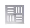 Alcadrain Dizajnová mriežka 102x102 mm, nerezová oceľ MPV001