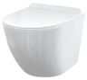 Alcadrain Závesné WC vrátane sedadla, biele WC SOLID