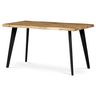 Autronic Ethereal HT-840OAK Jídelní stůl 140x80cm, přírodní divoký dub