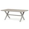 Autronic Minimal AZT-S1510OAK Záhradný stôl 180 × 100 cm, hliník, béžová